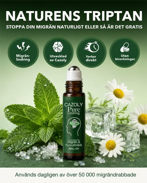 Stoppa din migrän vid källan, utan läkemedel.