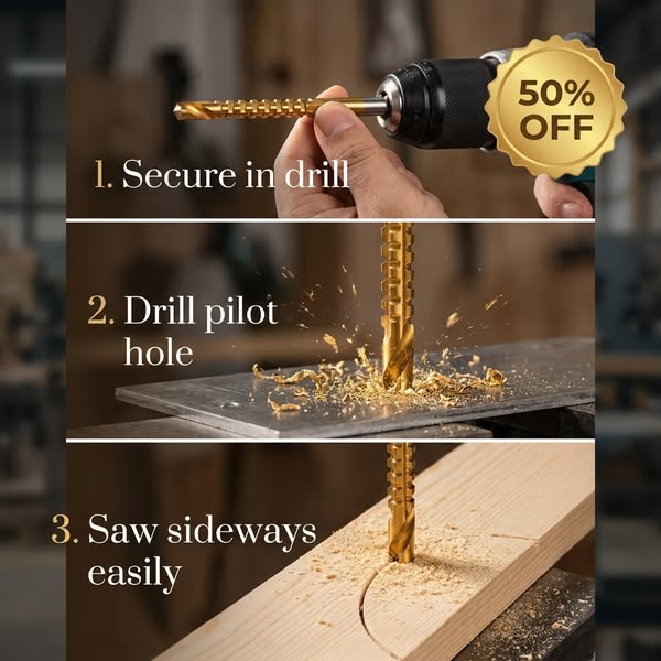 Cobalt Drill Bit Set (6 PCs)