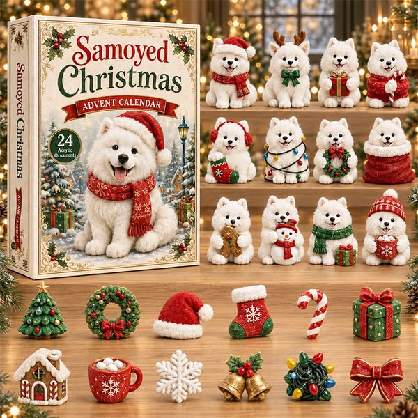 A Timeless Gift For Every Devoted Samoyed Enthusiast.