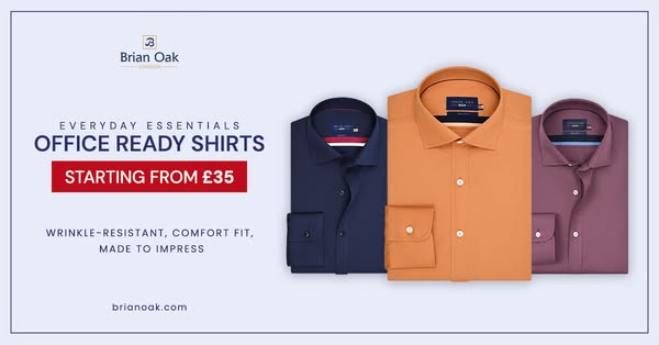 Comfort Fit. Wrinkle-Free. Always On Point.