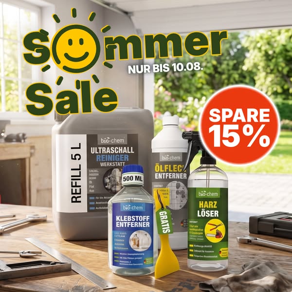 Sommer Sale - bis zu 15% sparen