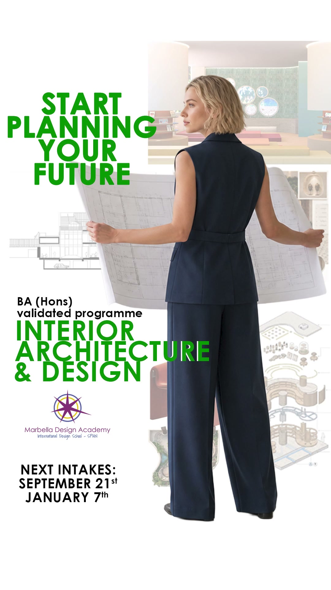 Anúncio de Marbella Design Academy - designschool.com