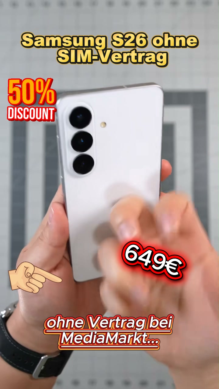 Samsung S26 ohne SIM-Vertrag | Sofort lieferbar