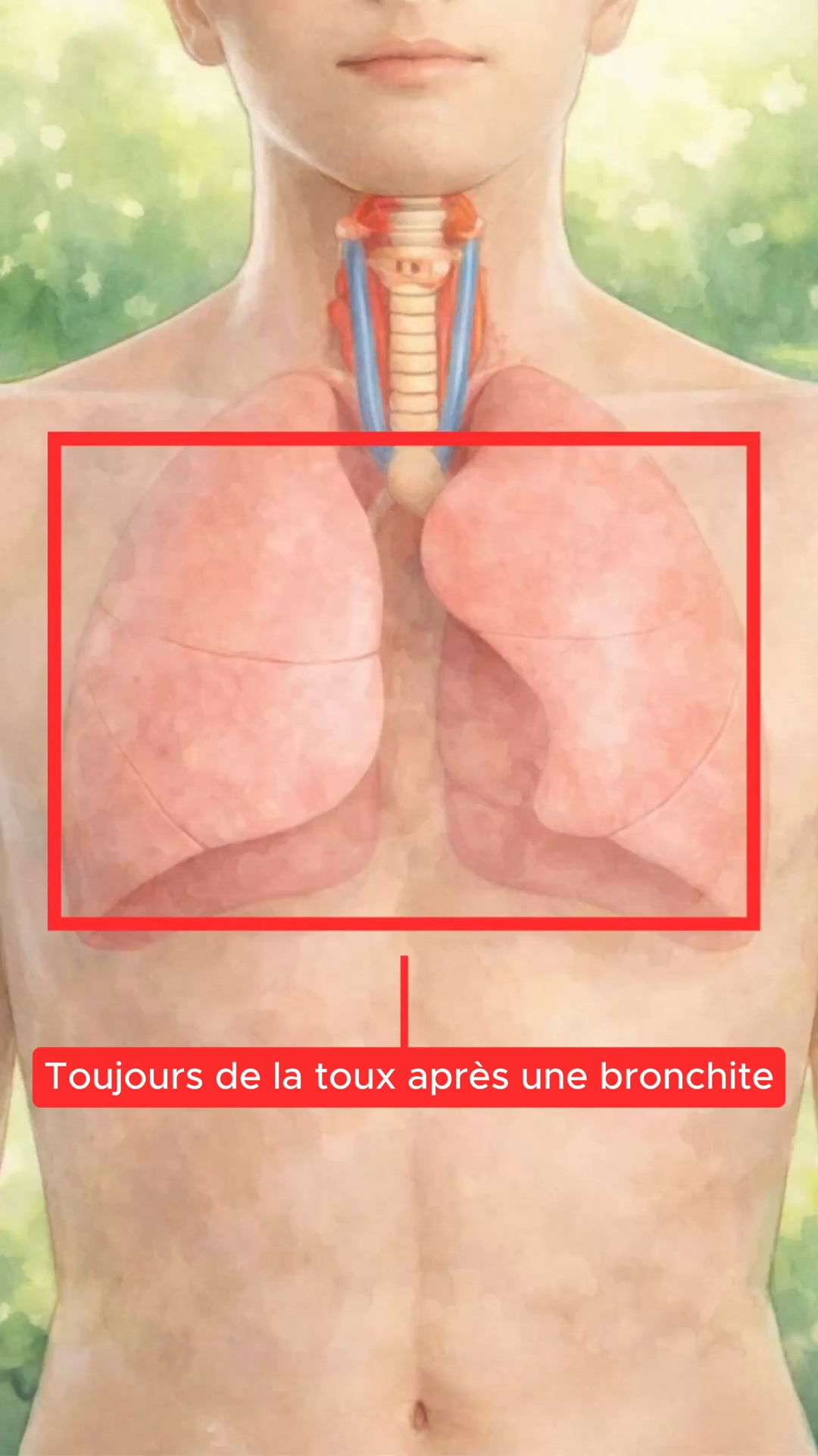 Prendre soin de ses poumons après une bronchite