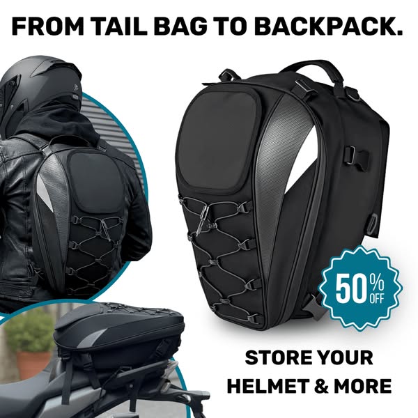 Tail Bag + Back Pack