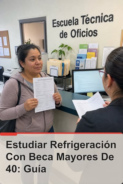 Estudiar Refrigeracion Con Beca Mayores De 40: Guia