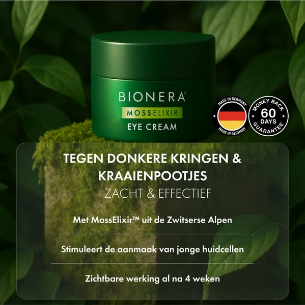 Wallen onder je ogen? Deze crème verstevigt en verzacht zichtbaar.