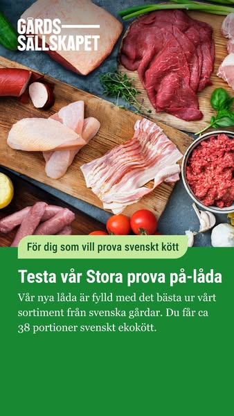 Testa vårt ekokött