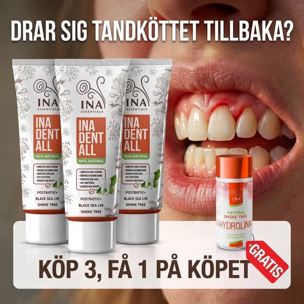Köp 3 Dent-All tandkrämer, munsköljen på köpet