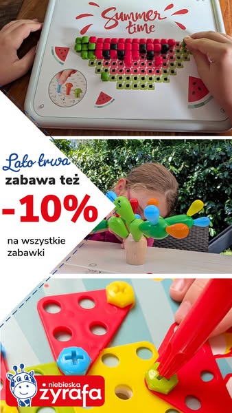 10% na wszystkie zabawki