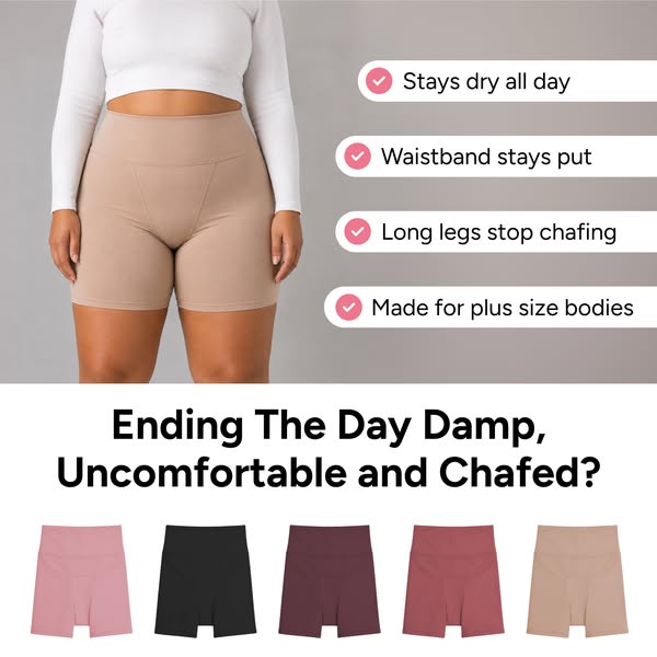The #1 Underwear For Plus-Size Women 40+