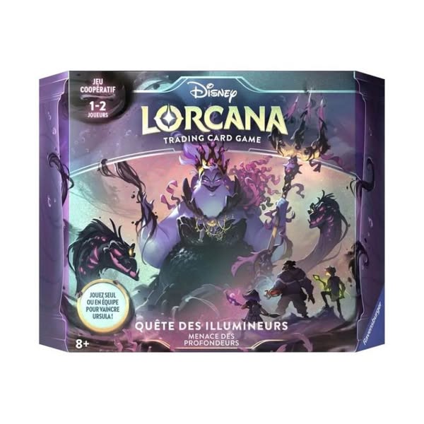 Disney Lorcana TCG - Chapitre 4 - Coffret – La Quête des Illumineurs - Menace des profondeurs FR