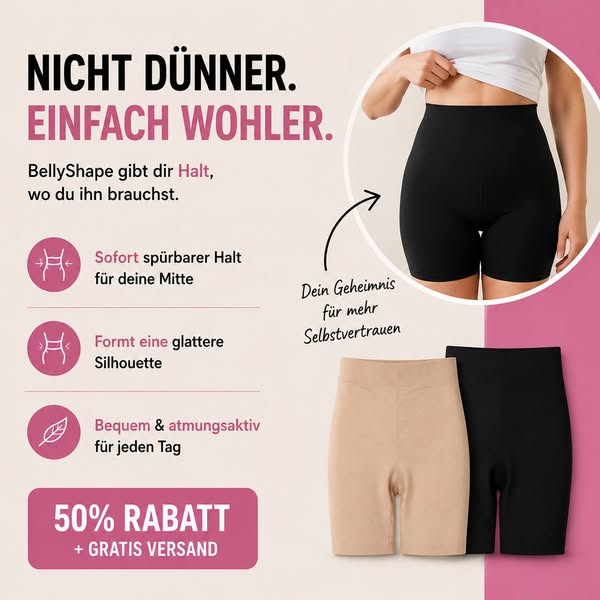 Bellyshape Unsichtbar unter jeder Kleidung