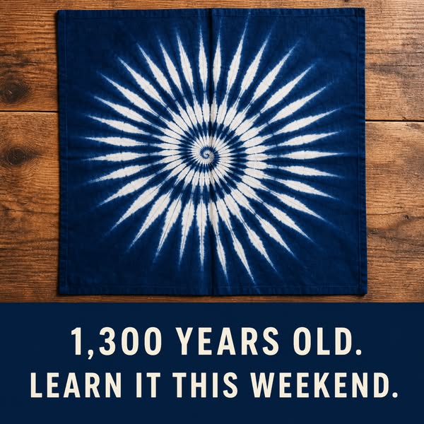 Learn the 1,300-Year-Old Japanese Art of Hand-Dyeing Fabric