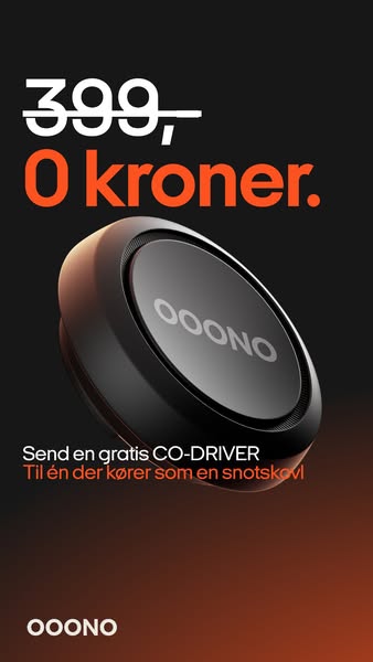 Nominer en snotskovl, send en CO-DRIVER