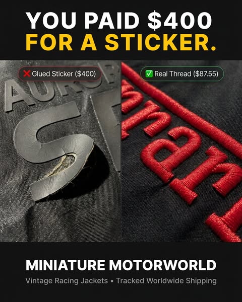 You Paid $400 For A Sticker.