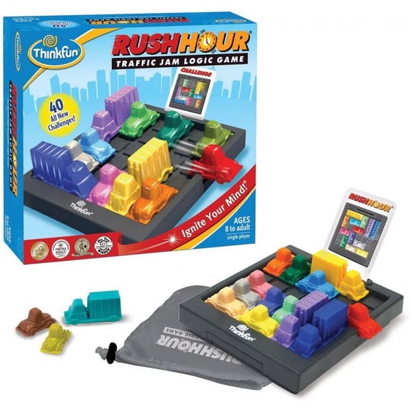 €23 | ThinkFun Logic Game: Rush Hour (005000)