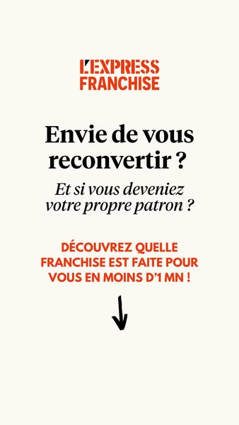 Et si vous deveniez franchisé ?
