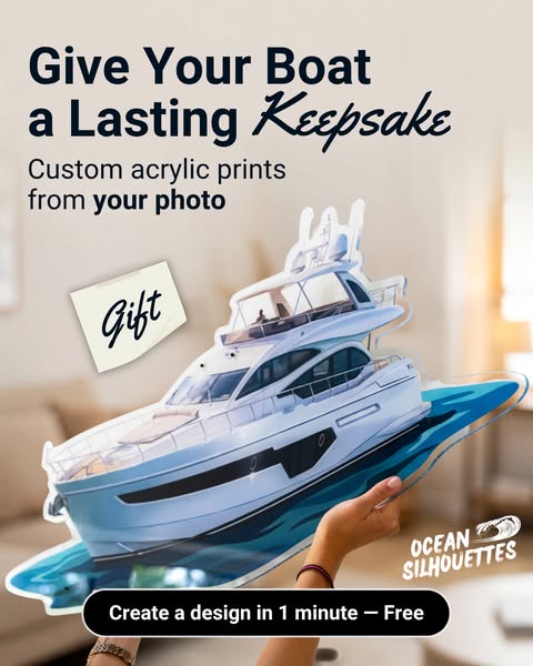 Bring the ocean to your home with metal silhouettes