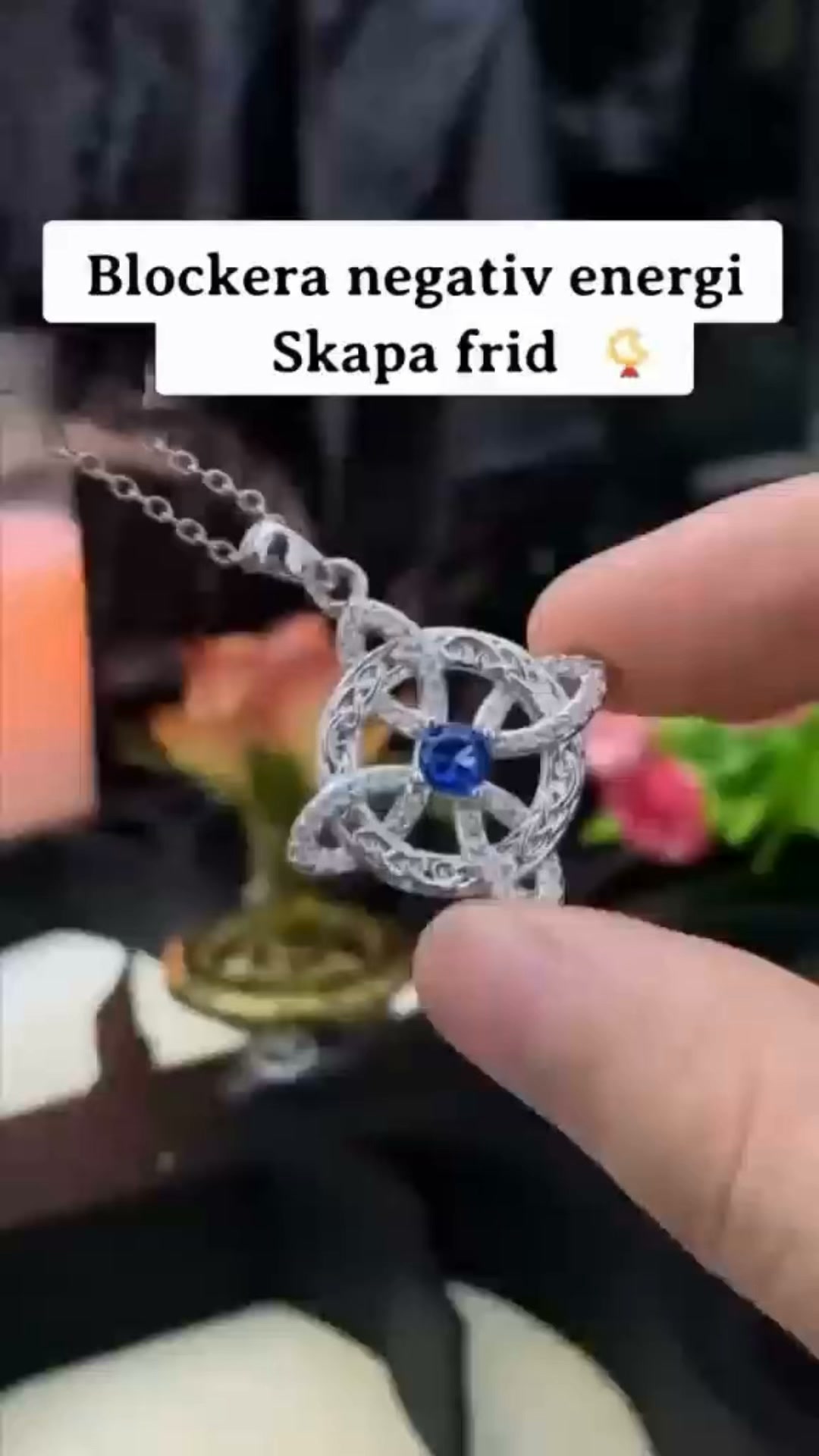 WitchKnot Mystic – Le collier nœud de sorcière avec votre pierre de naissance