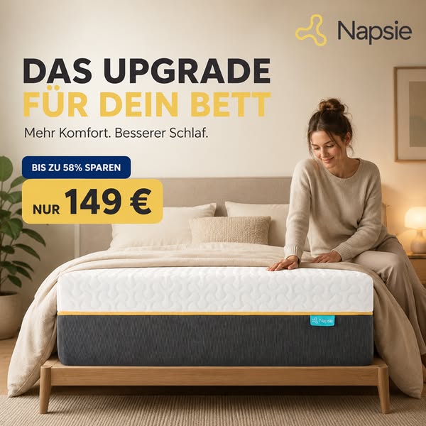 Schlafen & Wohnen – Klar denken. Einfach schlafen. | Napsie DE