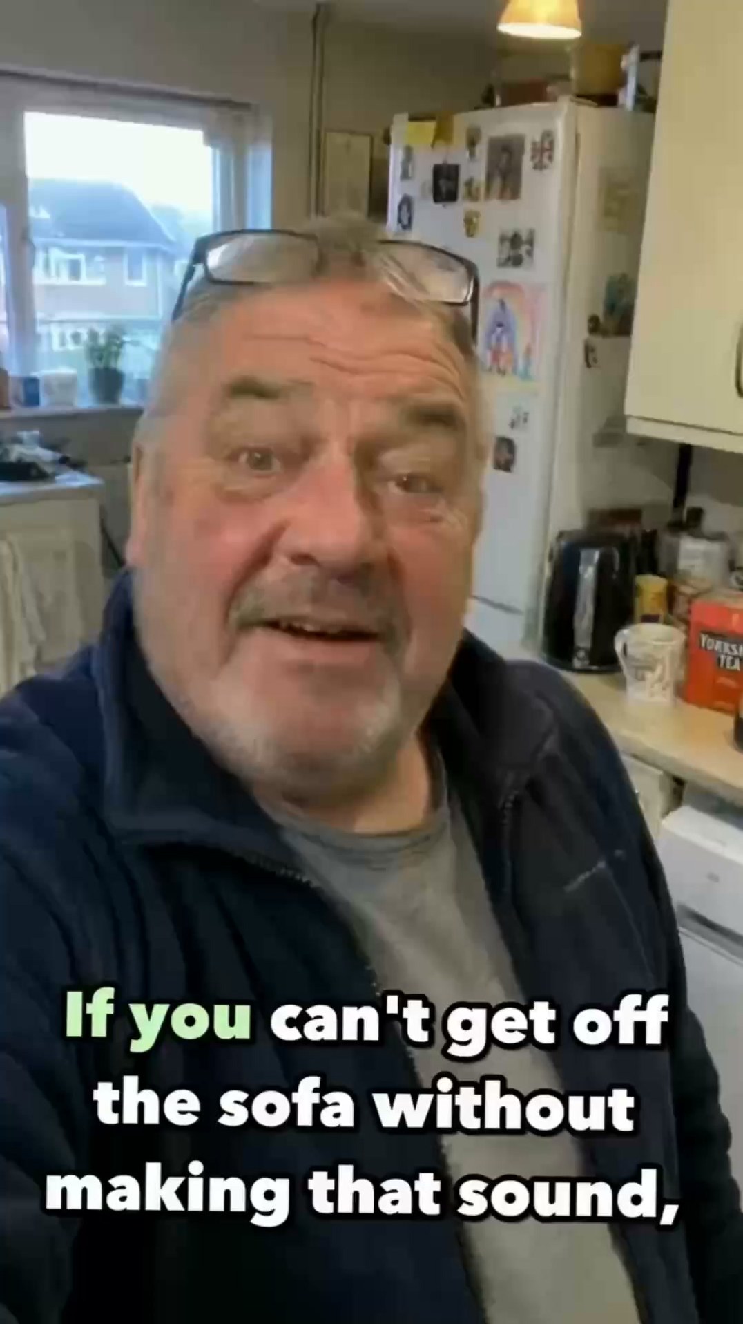 He's not supposed to say this