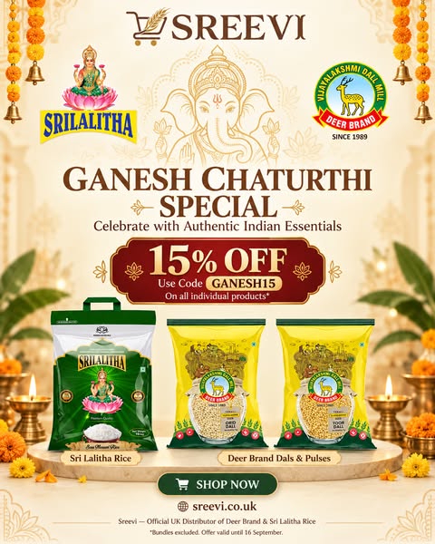 Ganesh Chaturthi Special – 15% OFF