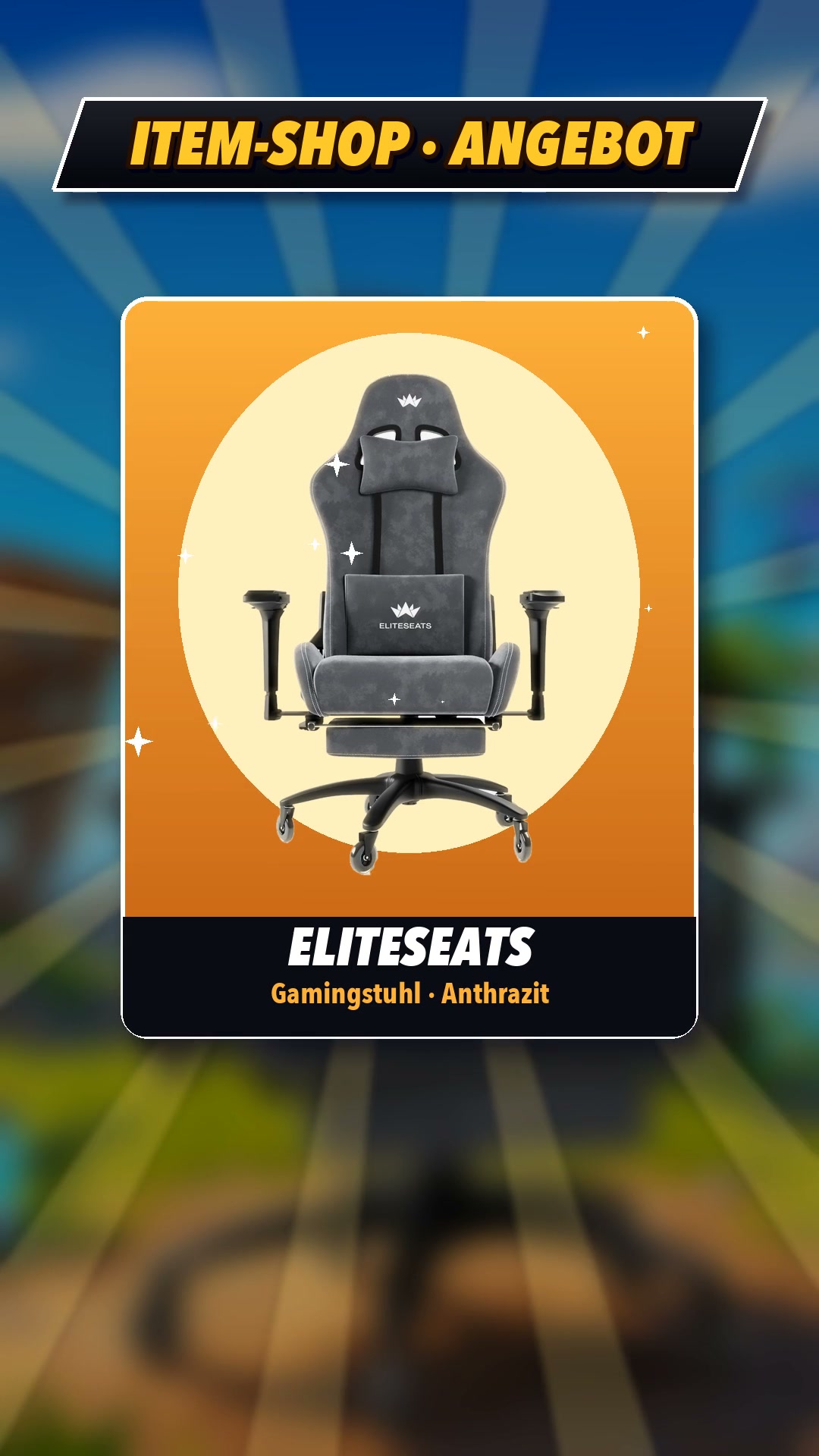 Schmerzfrei durch deine längste Session: Eliteseats Gamingstuhl