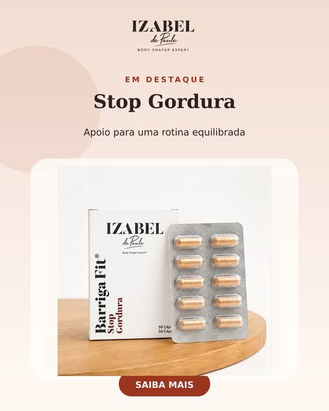 Barriga Fit Stop Gordura® | Reduz Gordura Abdominal