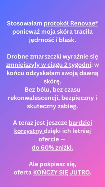 Poznaj zestaw do mikroinfuzji Renovae