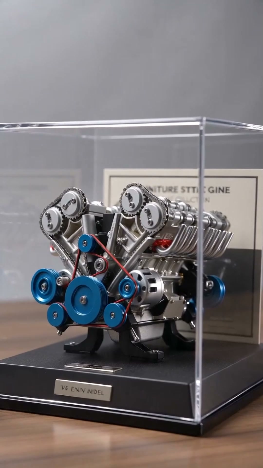 The Ultimate Desktop Masterpiece: Miniature V8 Small-Block Static Model Kit