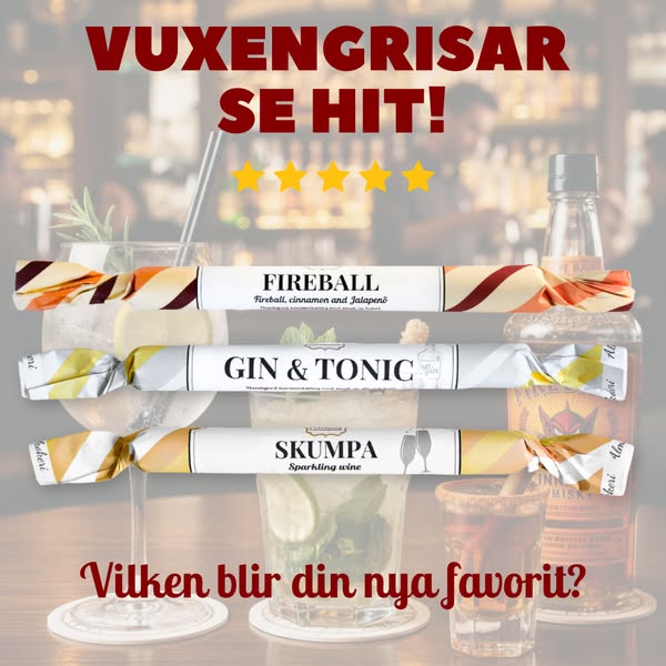 Spara upp till 30% på alla polkagrisstänger!