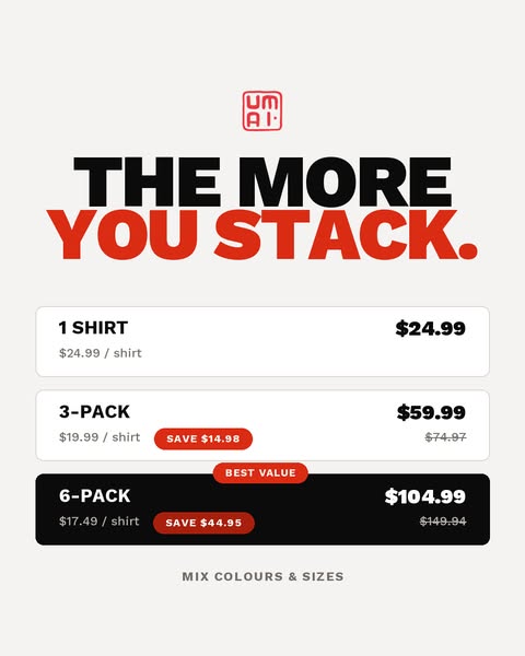 Two Tees, 30% Off