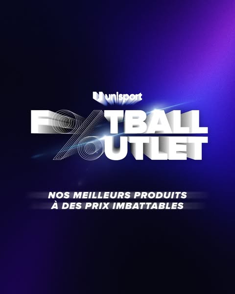 OUTLET FOOTBALL UNISPORT - ÉCONOMISEZ 50% OU PLUS