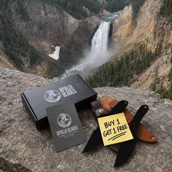 2 Knives for the Price of 1 + Free Shipping