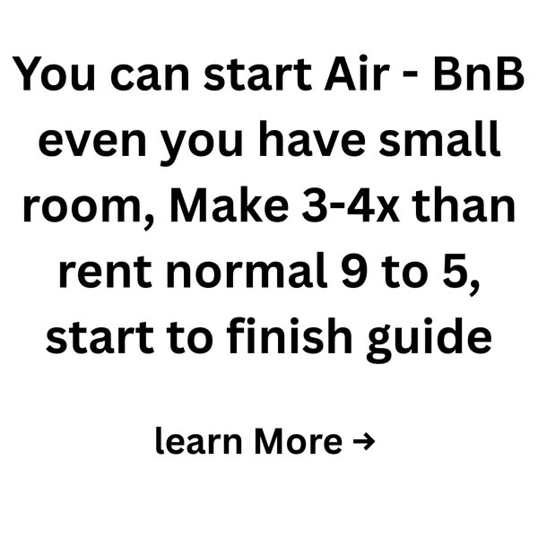 Have a Spare Room? Read This