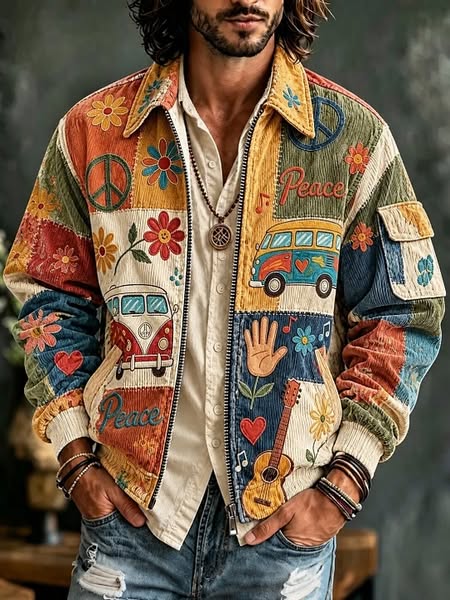 Bold Boho Looks for Men
