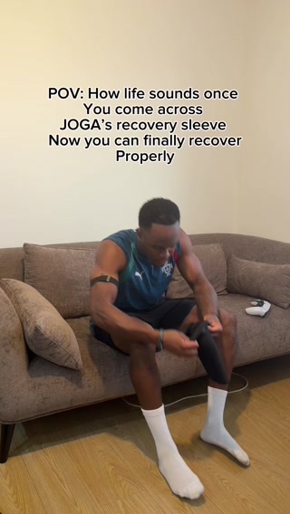 The Recovery Sleeve. Built for ballers. Only from JOGA.