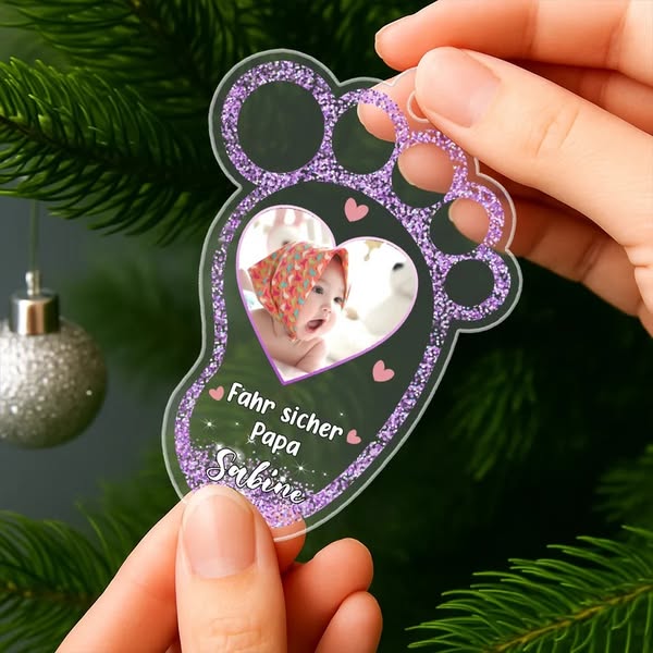 Von ihr — für Papa. Für immer Personalisieren Sie Ihr Ornament