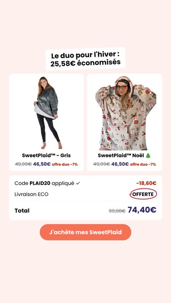 20% avec le code PLAID20