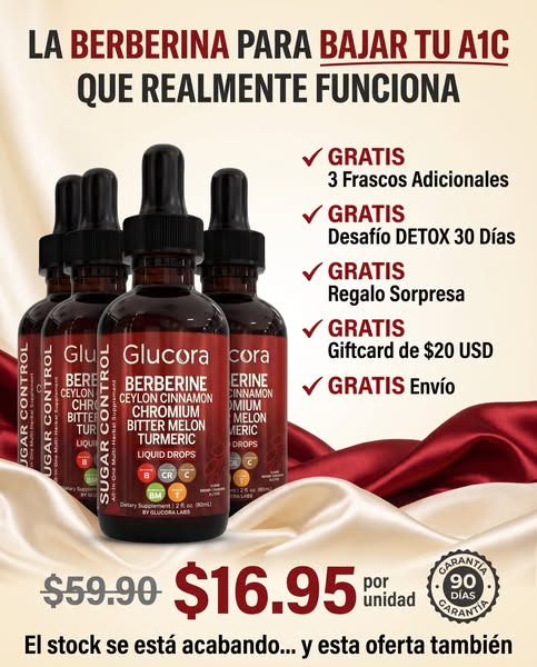 Si tienes azúcar alta mira esto
