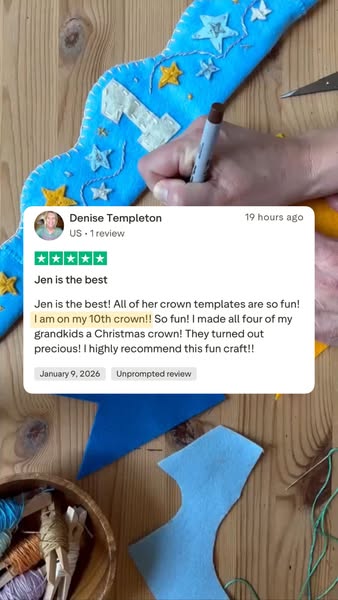 What people are saying about the Birthday Crown Workshop