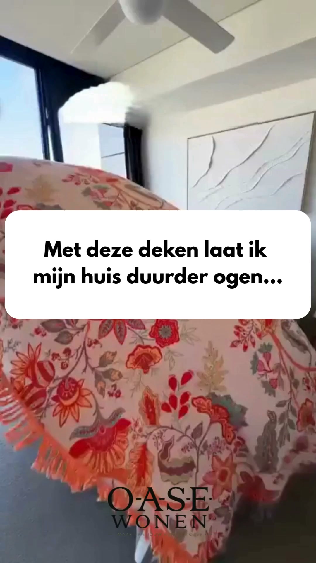 Boho katoenen deken