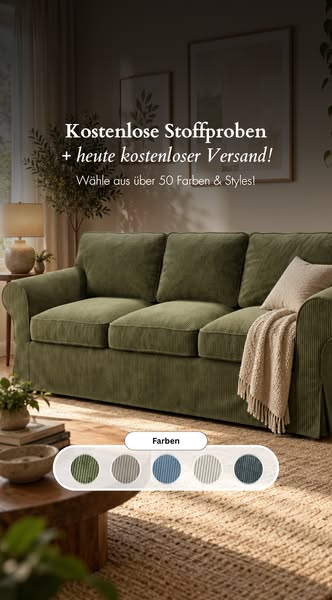 Designer-Look für dein IKEA-Sofa.