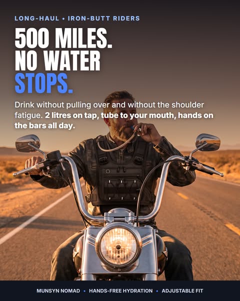 The riding vest, without the $250 price