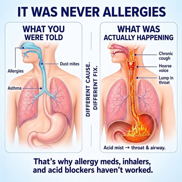 Clearing Your Throat 40 Times a Day Is Not Allergies.