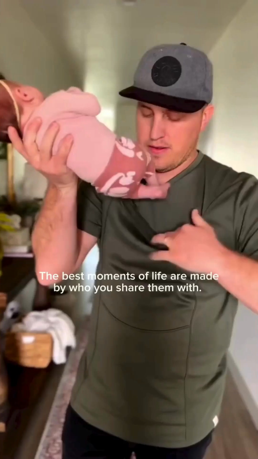 Baby Carrier Shirt for Dads