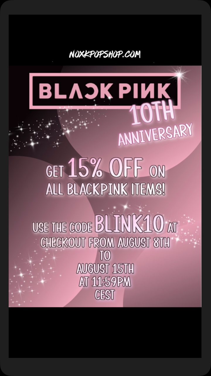 Anúncio de Nox K-Pop Shop