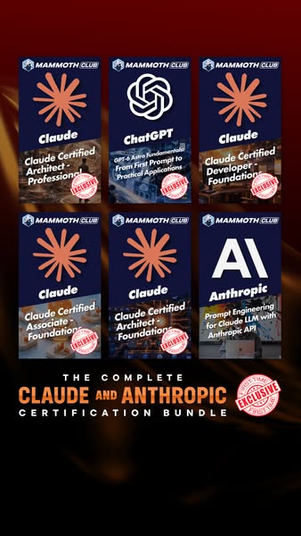 Complete Claude & Anthropic Certification Bundle