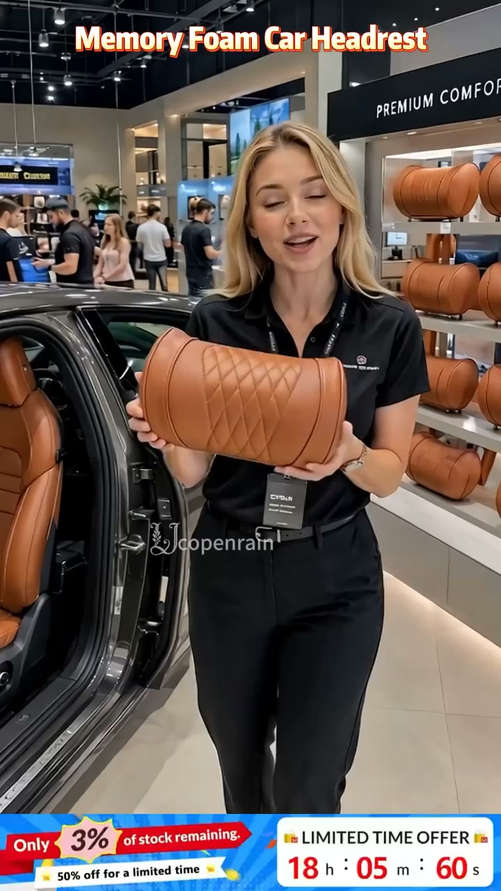 Premium Car Neck Support Pillow For Long Drives